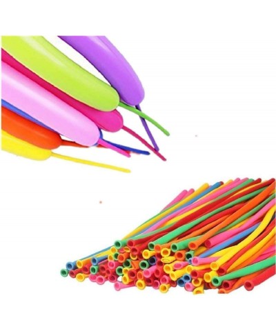 260q Balloons 100 Pack Thickening Latex Twisting Modelling Long Magic Balloons for Animal Model Weddings Birthdays Party Deco...