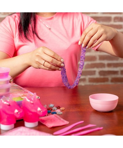 Slime Kit for Girls - Princess Unicorn Style Glow-in-The-Dark Slime Mixing Fun Ages 10-12+12 Colors - Stretchiest Slime Kit S...