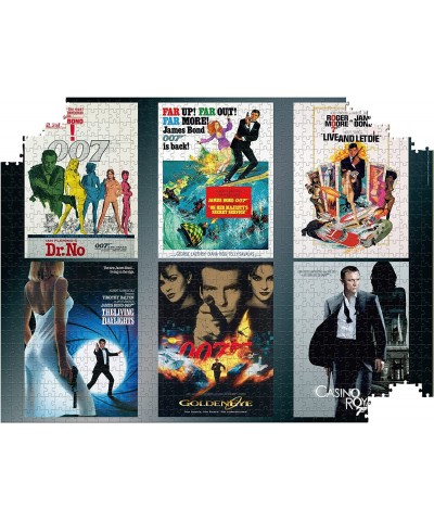 Top Trump 007 Bond All Six Bonds - One Puzzle 1000pc $33.01 Jigsaw Puzzles