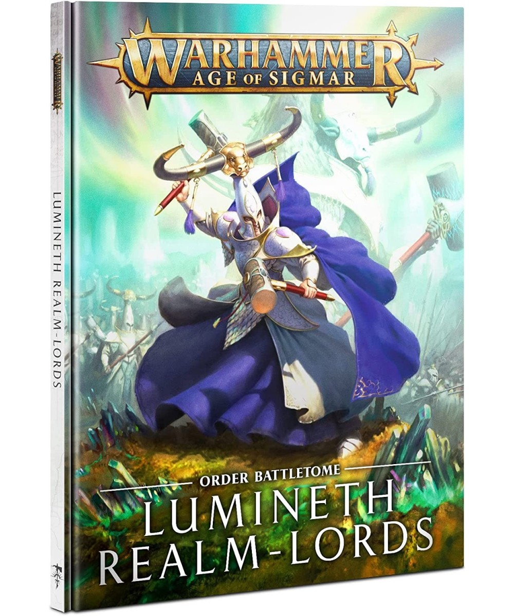 Warhammer Age of Sigmar: Battletome: Lumineth Realm-Lords (HB) $21.73 Board Games