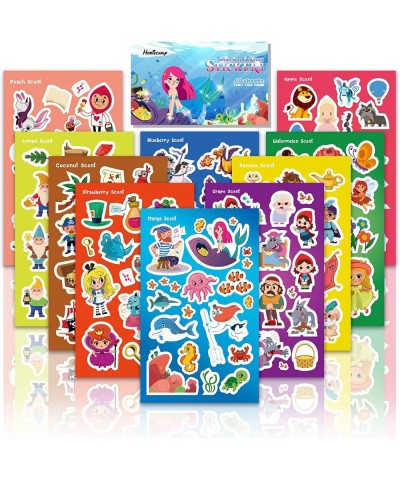 Scratch and Sniff Stickers 40 Sheets 10 Different Fruit Scents Fairy Tale Theme 520+ Best Gift for Kids as Reward Parents & T...