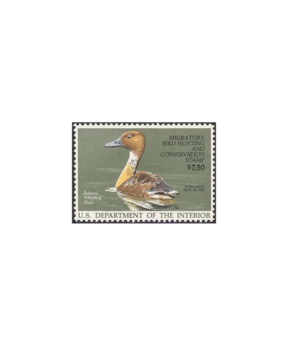 Scott RW53 $7.50 Federal Duck Stamp Mint Very Fine. Never Been Hinged $24.69 Collectibles Display & Storage