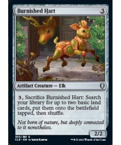 Magic: the Gathering - Burnished Hart (303) - Foil - Battle for Baldur's Gate $10.15 Trading Cards & Accessories