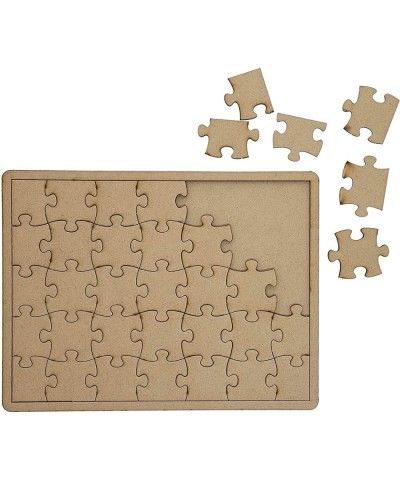 3 Pack DIY Jigsaw Puzzle Blank Wooden Canvas with 35 Pieces Each for Arts and Crafts (10 x 7 in) $18.67 Jigsaw Puzzles