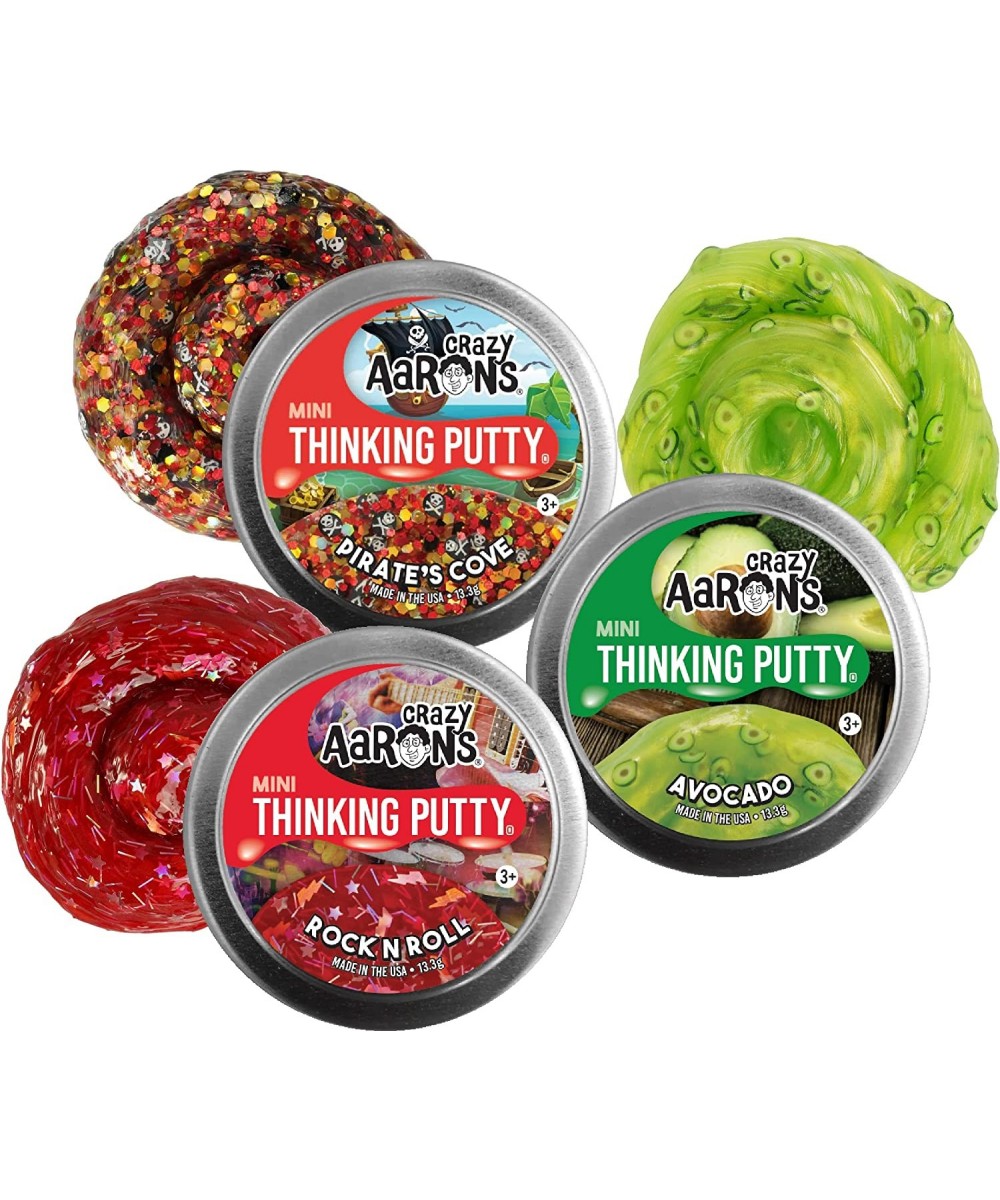 Crazy Aaron's Putty Mini Tins Rock N' Roll Pirate's Cove & Avocado Gift Set Bundle - 3 Pack (13.3g Each) $31.58 Slime & Putty...