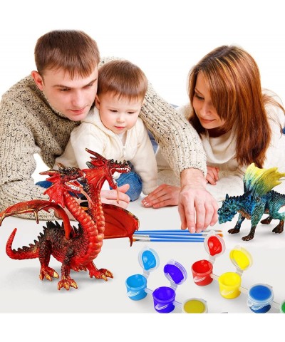 Dinosaurs Toys DIY Painting Dragon Kit Arts and Crafts Set for Kids Age 8-12 Boys and Girls Decorate and Drawing 3D Art Suppl...