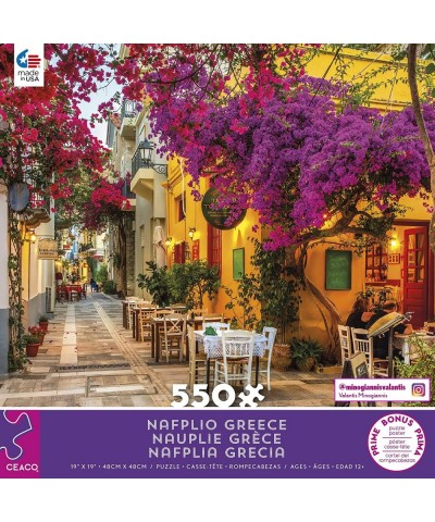 Around The World - Nafplio Greece - 550 Piece Jigsaw Puzzle $22.07 Jigsaw Puzzles