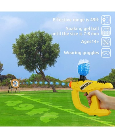 Electric Gel Ball Blaster Splatter Ball Blaster with 50 000 Water Beads Automatic Gel Ball Blaster Outdoor Game Toys for Kids...