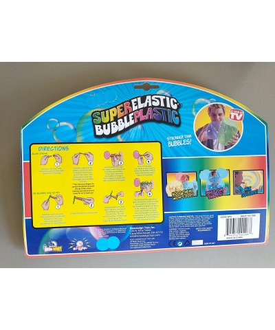 Super Elastic Bubble Plastic Party Pack-5 Color Tubes-by Nowstalgic Toys $28.72 Bubble Blowing Products