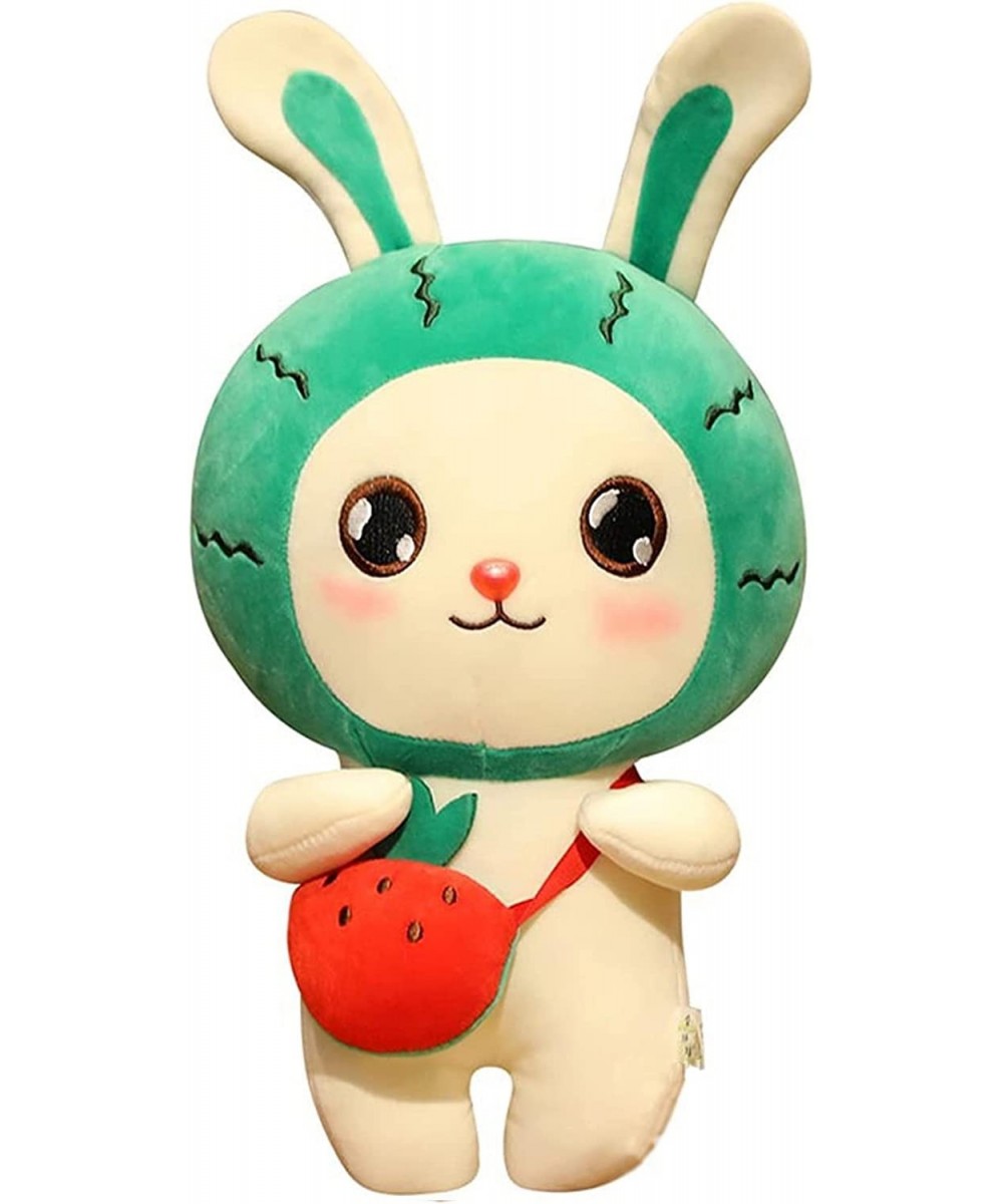 Cute Fruit Bunny Doll Strawberry Rabbits Doll Soft Cushion Pillow Plush Toy Creative Stuffed Animal for Kids Gifts Green $30....