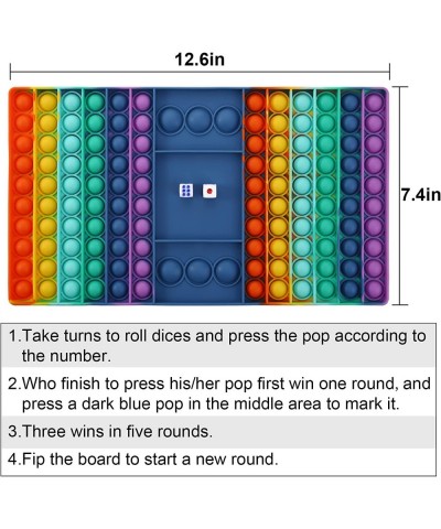 Big Pop Kids Games Fidget Toy Board Games for Kids 8-12 for Adults Family Night Multiplication Math Games for Kids Autism Sen...