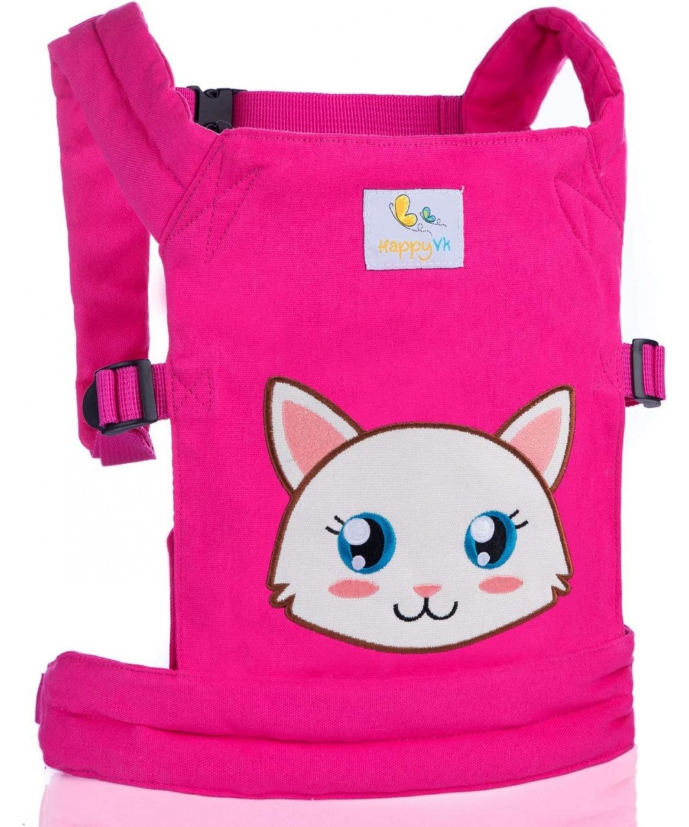 HappyVk- Baby Doll Carrier- Doll Carrier Front and Back for Little Girls-Cat $34.01 Dolls