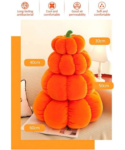 Pumpkin Pillow 15.7" Cute Plush Stuffed Soft Pumpkin Throw Pillow for Halloween Fall Harvest Festival Thanksgiving Decoration...