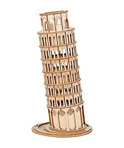 3D Wooden Puzzles for Adults DIY Kits Gift for Adults & Teens - Leaning Tower of Pisa (137 PCS) $19.21 Craft Kits