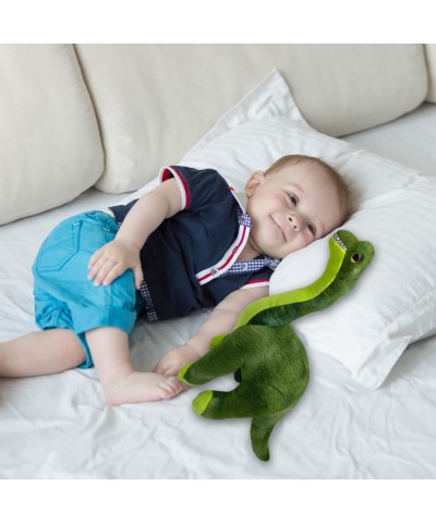 Tanystropheus Dinosaur Stuffed Animal Plush Toy 15inch Soft Dinosaur Toy Pillow Doll for Kids Baby Girl Boy Christmas Birthda...