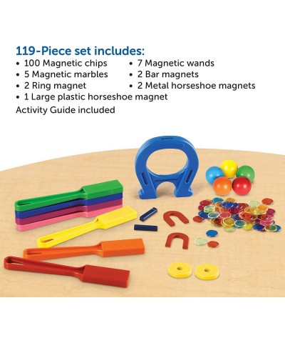 Super Magnet Lab Kit STEM Toy Critical Thinking 119 Pieces Ages 5+ & STEM Explorers: Magnet Movers 39 Pieces $91.33 Education...