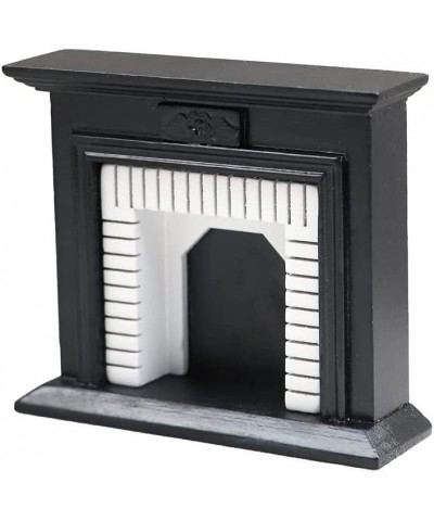 Dollhouse Decoration Accessories 1:12 Dollhouse Miniature Furniture Scene Simulation Vintage Mini Fireplace $18.43 Dollhouse ...