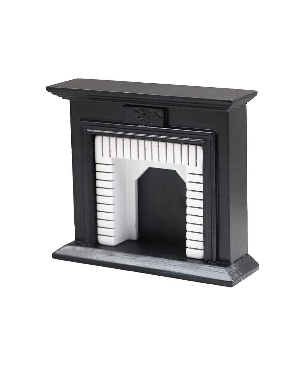 Dollhouse Decoration Accessories 1:12 Dollhouse Miniature Furniture Scene Simulation Vintage Mini Fireplace $18.43 Dollhouse ...