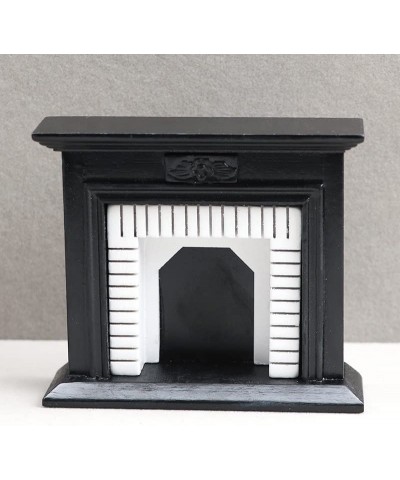 Dollhouse Decoration Accessories 1:12 Dollhouse Miniature Furniture Scene Simulation Vintage Mini Fireplace $18.43 Dollhouse ...