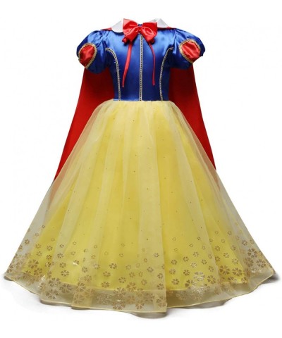 Girls Snow White Princess Costume Carnival Halloween Christmas Birthday Party Dress Dance Ball Gown (w/Accessories) $53.34 Ki...