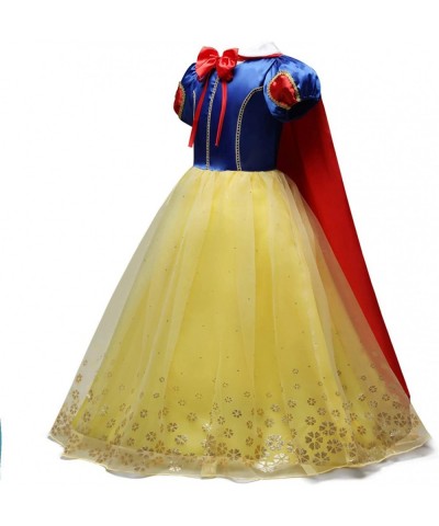 Girls Snow White Princess Costume Carnival Halloween Christmas Birthday Party Dress Dance Ball Gown (w/Accessories) $53.34 Ki...