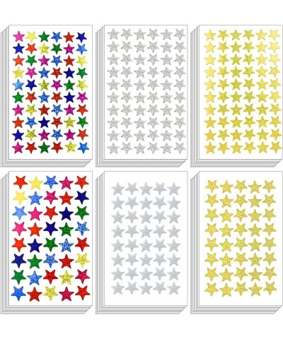 3000 Count Foil Star Stickers for Kids Reward 60 Sheets Small Self-Adhesive Shiny Metallic Stars Labels for Students Rewards ...