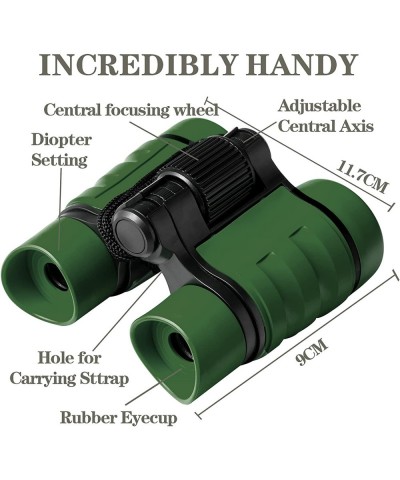 Binoculars for Kids Kid Binoculars Outdoor Exploration Kit Age 3-12 Compact Shockproof Binoculars Kids Toddler Binoculars Nat...