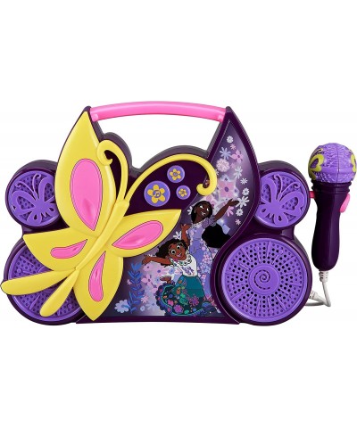 Disney Encanto Sing Along Boombox with Microphone and Built in Music $42.68 Kids' Karaoke Machines