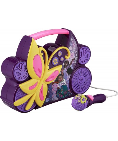 Disney Encanto Sing Along Boombox with Microphone and Built in Music $42.68 Kids' Karaoke Machines