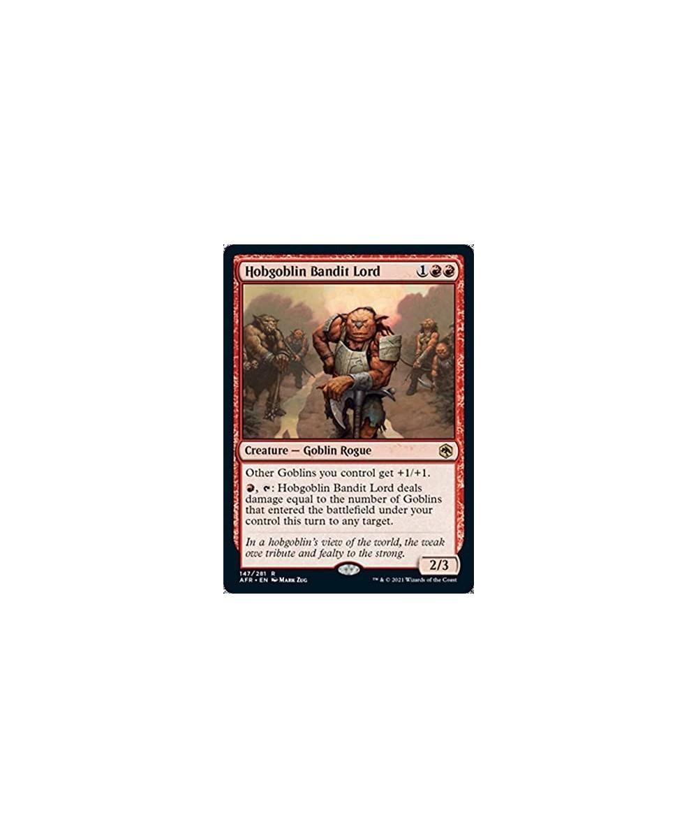 Magic: the Gathering - Hobgoblin Bandit Lord (147) - Adventures in The Forgotten Realms $13.25 Trading Cards & Accessories