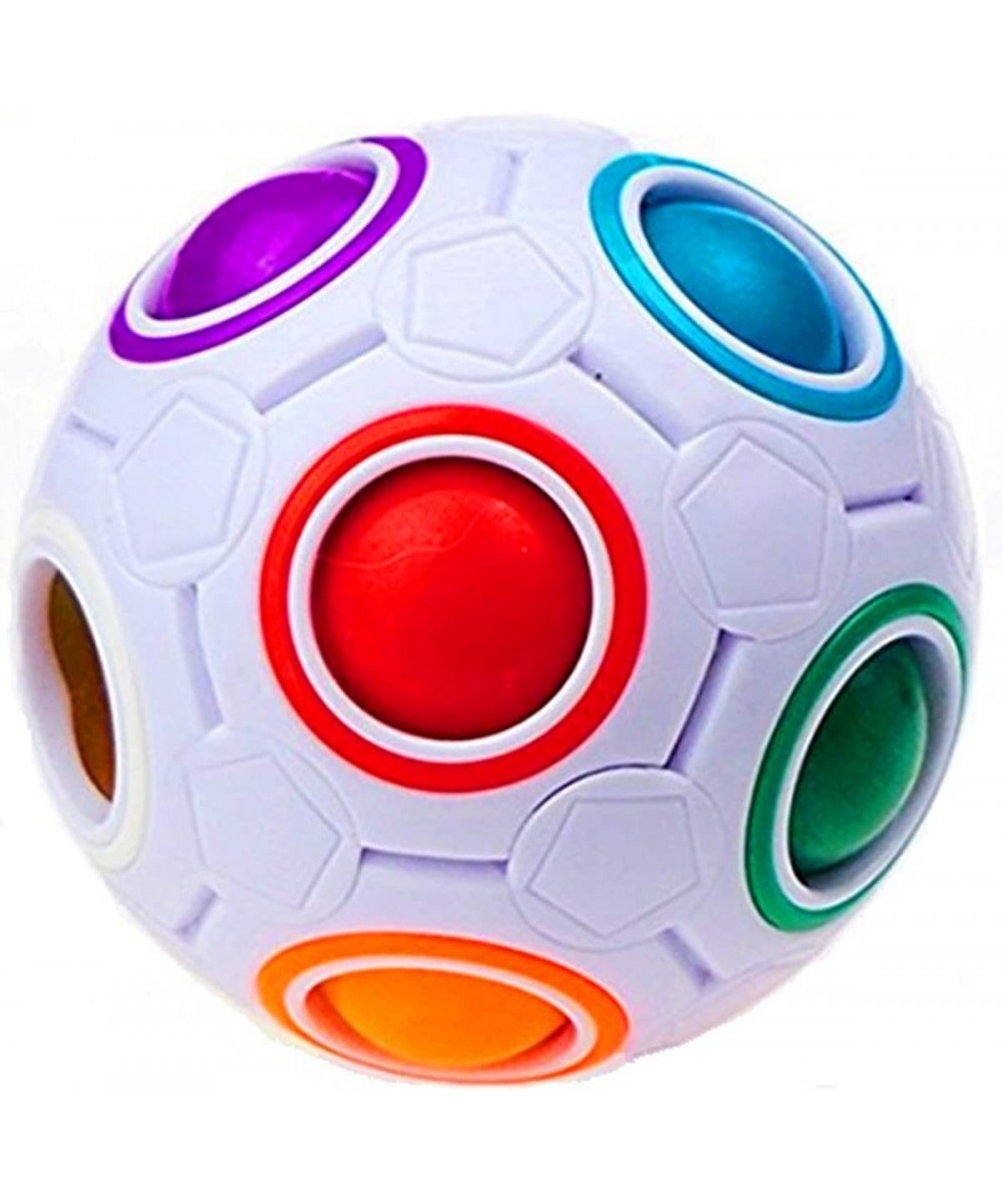 Rainbow Ball Magic Cube Fidget Toy Puzzle Magic Rainbow Ball Puzzle Fun Fidget $15.76 Fidget Toys