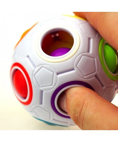 Rainbow Ball Magic Cube Fidget Toy Puzzle Magic Rainbow Ball Puzzle Fun Fidget $15.76 Fidget Toys