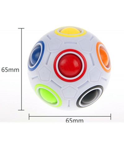 Rainbow Ball Magic Cube Fidget Toy Puzzle Magic Rainbow Ball Puzzle Fun Fidget $15.76 Fidget Toys