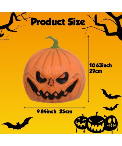 Halloween Scary Pumpkin Mask Masquerade Cosplay Costume Accessories Latex Pumpkin Head Mask for Party $16.39 Kids' Dress-Up A...