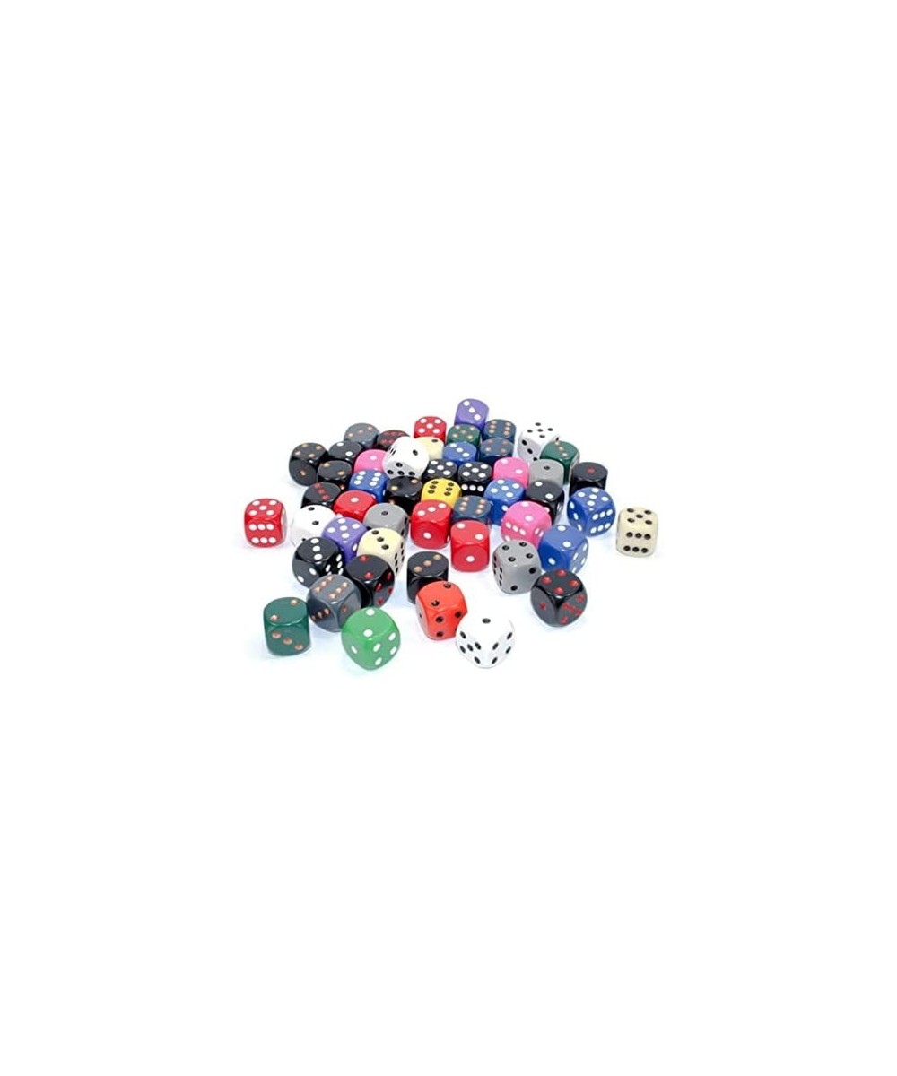 Chessex: Opaque 16mm D6 Assorted Bag of 50 $31.64 Game Accessories