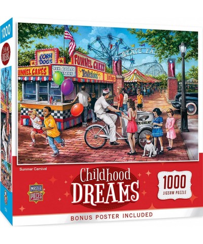 1000 Piece Jigsaw Puzzle for Adults Family Or Kids - Summer Carnival - 19.25"x26.75 $29.80 Jigsaw Puzzles