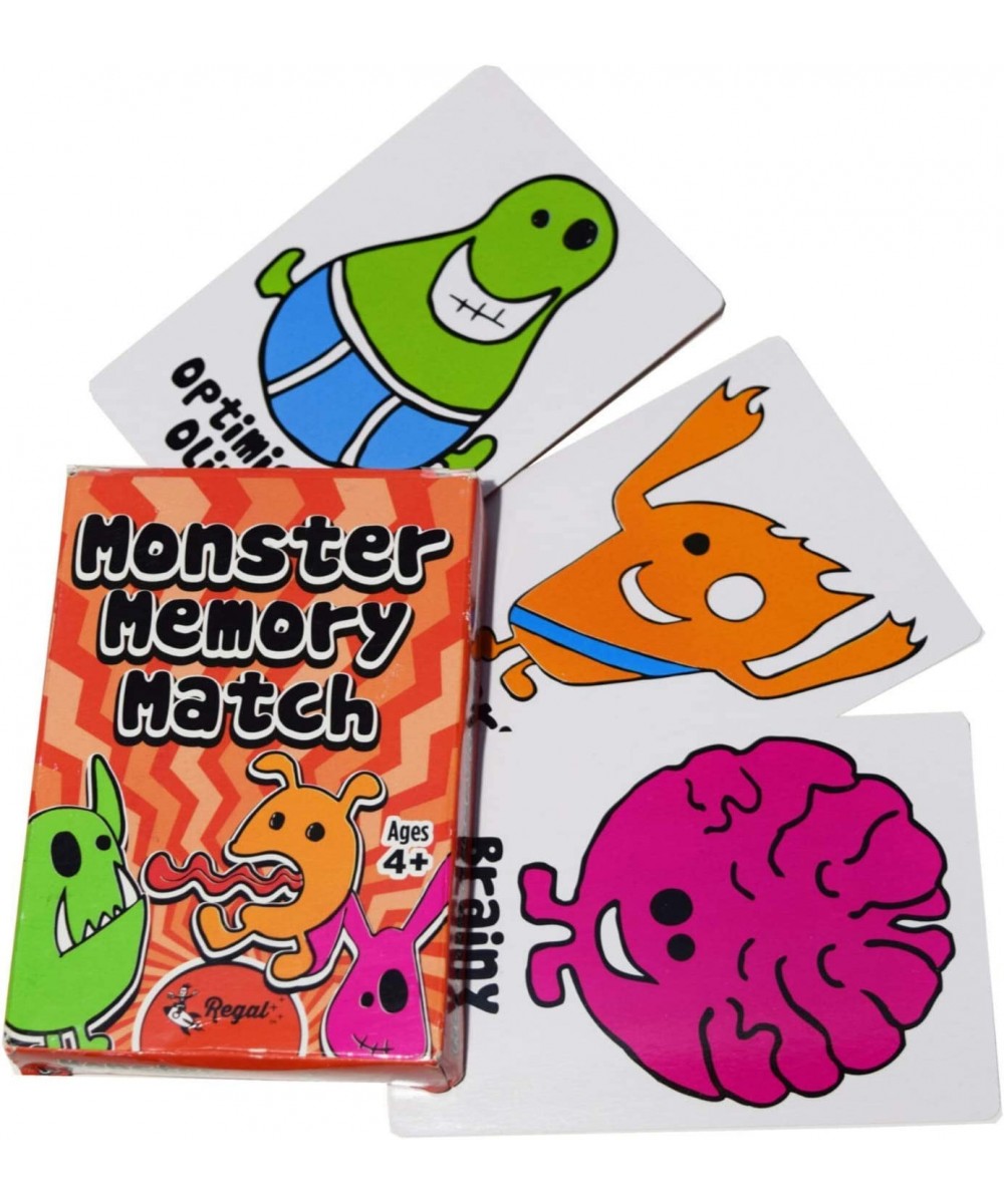 Classic Card Games - Silly Monster Memory Match - Card Game Gift for Christmas Birthdays Holidays and Family Gatherings $15.7...