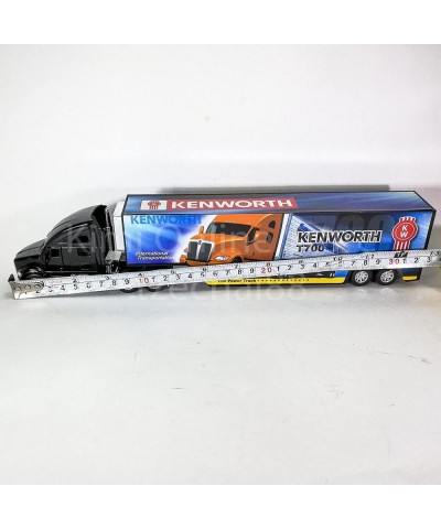 1:68 Die-cast Kenworth T700 Container Truck Black $26.79 Kids' Play Tractors