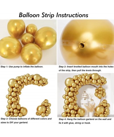 149pcs Metallic Gold Balloons Different Sizes 18 12 10 5 Inch Latex Gold Balloon Arch Garland Kit for Birthday Party Wedding ...