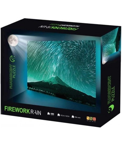 1000 Piece Puzzles for Adults - Firework Rain Fluorescent Puzzle - Glow in The Dark Puzzles for Adults 1000 Piece Puzzle & Ed...