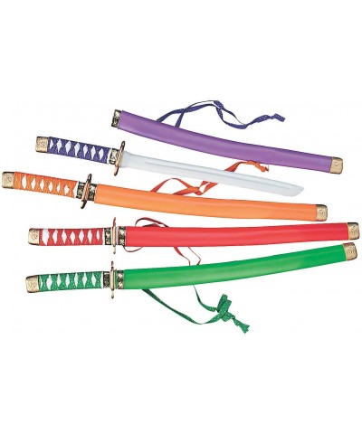 NEON Samurai Swords - Toys - 12 Pieces $47.57 Kids' Dress-Up Accessories