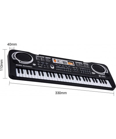 Electric Keyboard Piano for Kids - Portable 61 Keys Multi-Function Musical Instruments Early Learning Toys for Boys and Girls...