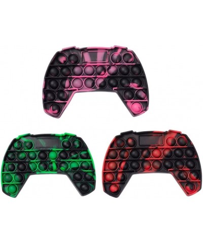 Pop Push Game Controller Gamepad Shape Pop Push tie dye Bubble Sensory Fidget Toy Autism Special Needs Stress Reliever for Ki...