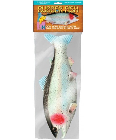 4pc ( BULK LOT ) Realistic Jumbo Size Fake 13 inch Rubber Trout Fish $49.15 Gags & Practical Joke Toys