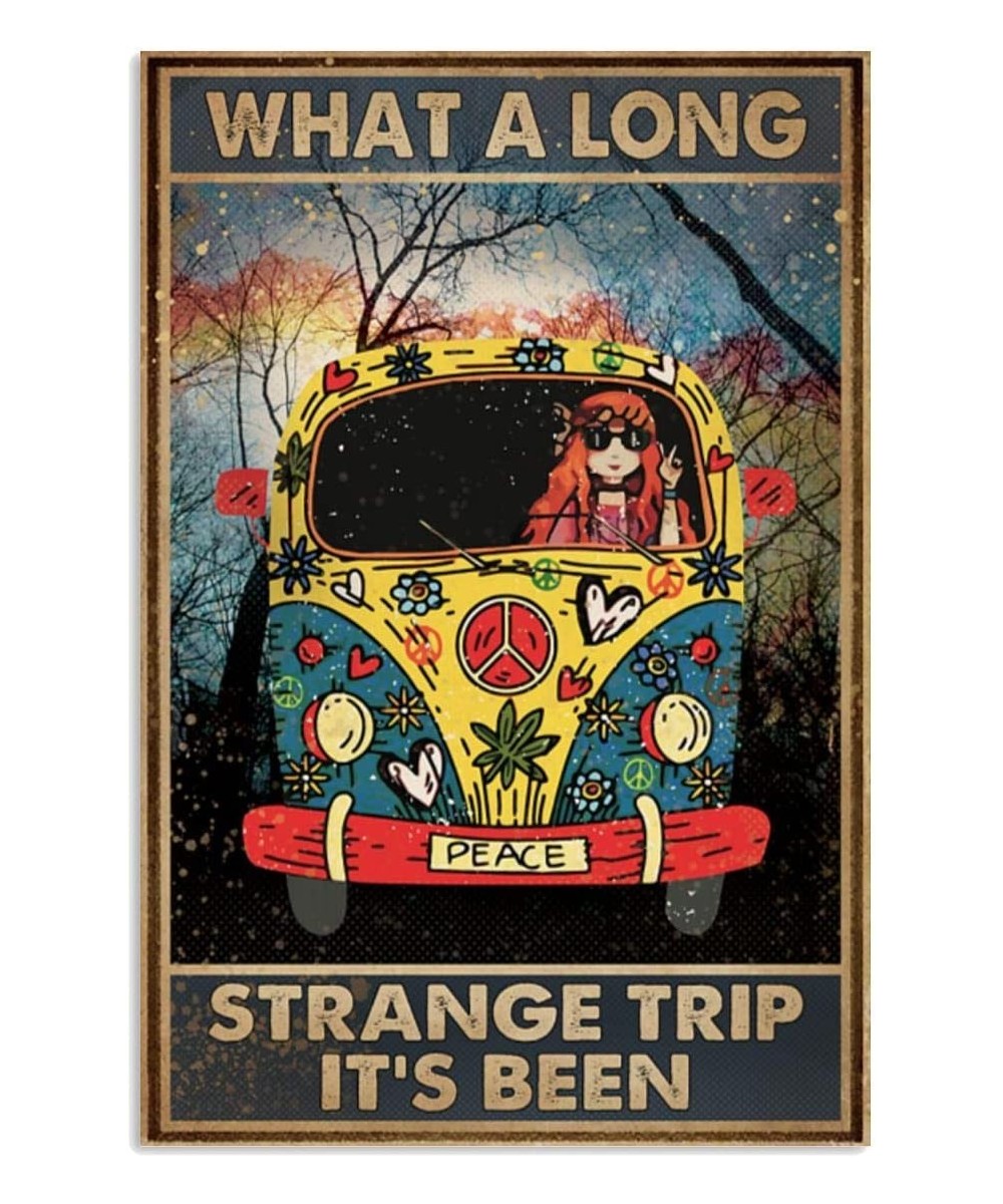 1000 Piece Jigsaw Puzzles What A Long Strange Trip It's Been Hippie Jigsaw Puzzle for Adults Sturdy Tight Fitting Pieces Easy...