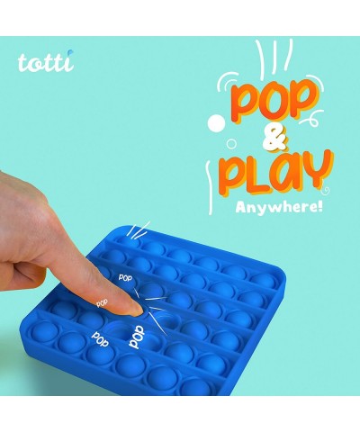 All-New Pop Fidget Toy Satisfying Big Push it Bubble Fidget Sensory Toy Stress and Anxiety Relief Novelty Gift for Both Child...