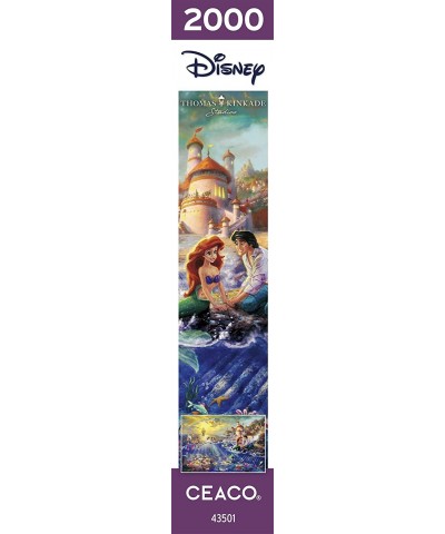 Thomas Kinkade - Disney Dreams Collection - The Little Mermaid - 2000 Piece Jigsaw Puzzle $26.51 Jigsaw Puzzles