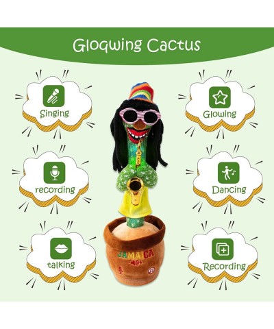 Dancing Cactus Talking Cactus Toy with Funny Style 270 Degree Rotation for for Baby Boys and Girls Cactus Baby Toy Repeats Wh...