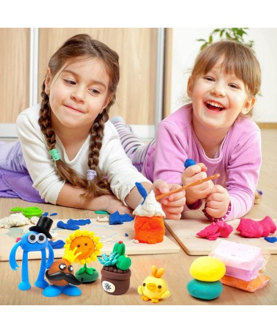 Air Dry Clay for Kids - 36 Colors Modeling Clay Kit Magic Clay with Sculpting Tools & Decorative Accessories Ultra Light Air ...