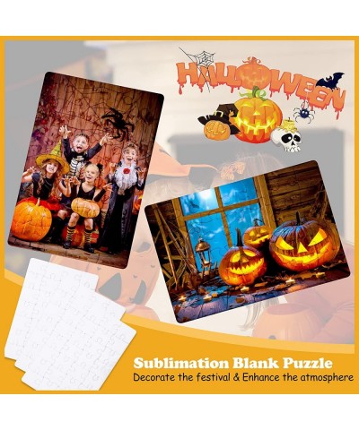 12 Sheets Blank Puzzle White DIY Custom Jigsaw Puzzle Sublimation Blank Puzzle (5.1 x 7.5 Inches 28 Pieces) $26.23 Jigsaw Puz...